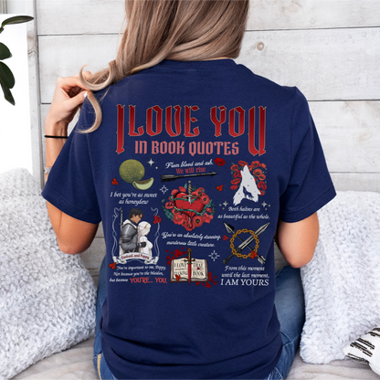 Casteel & Poppy Love Quote Tee