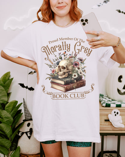 Morally Grey Book Club Tee