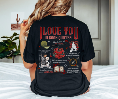 Casteel & Poppy Love Quote Tee