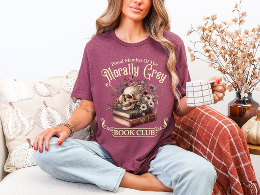 Morally Grey Book Club Tee