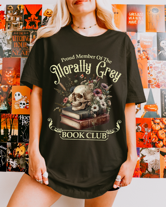 Morally Grey Book Club Tee
