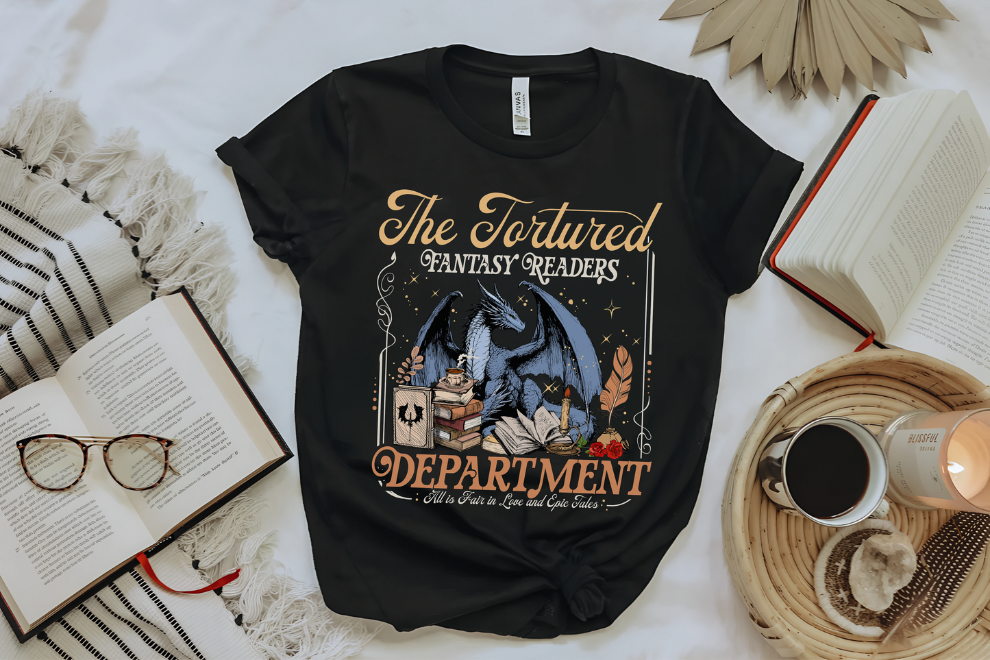 Tortured Fantasy Readers Tee