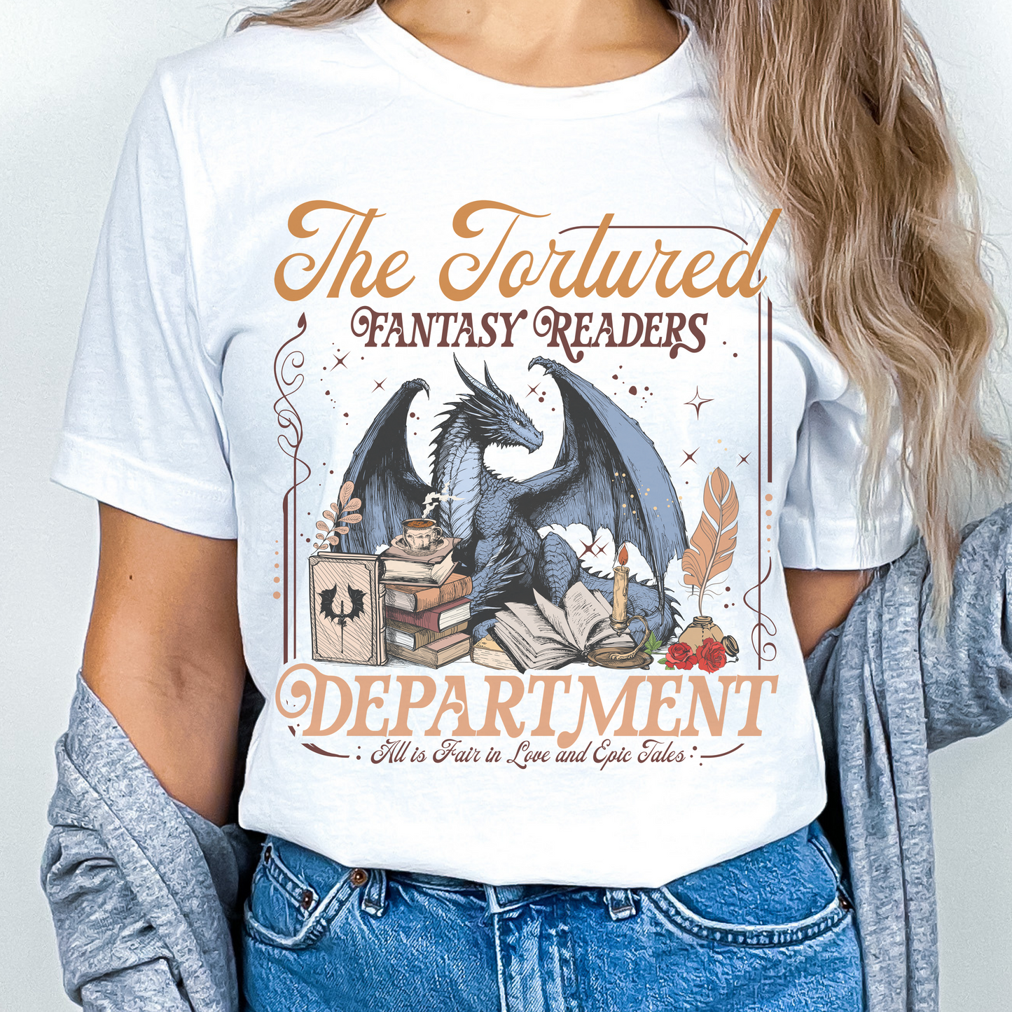 Tortured Fantasy Readers Tee