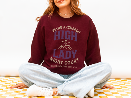 ACOTAR High Lady Cozy Sweatshirt