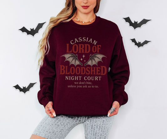 Cassian Lord of Bloodshed Sweatshirt