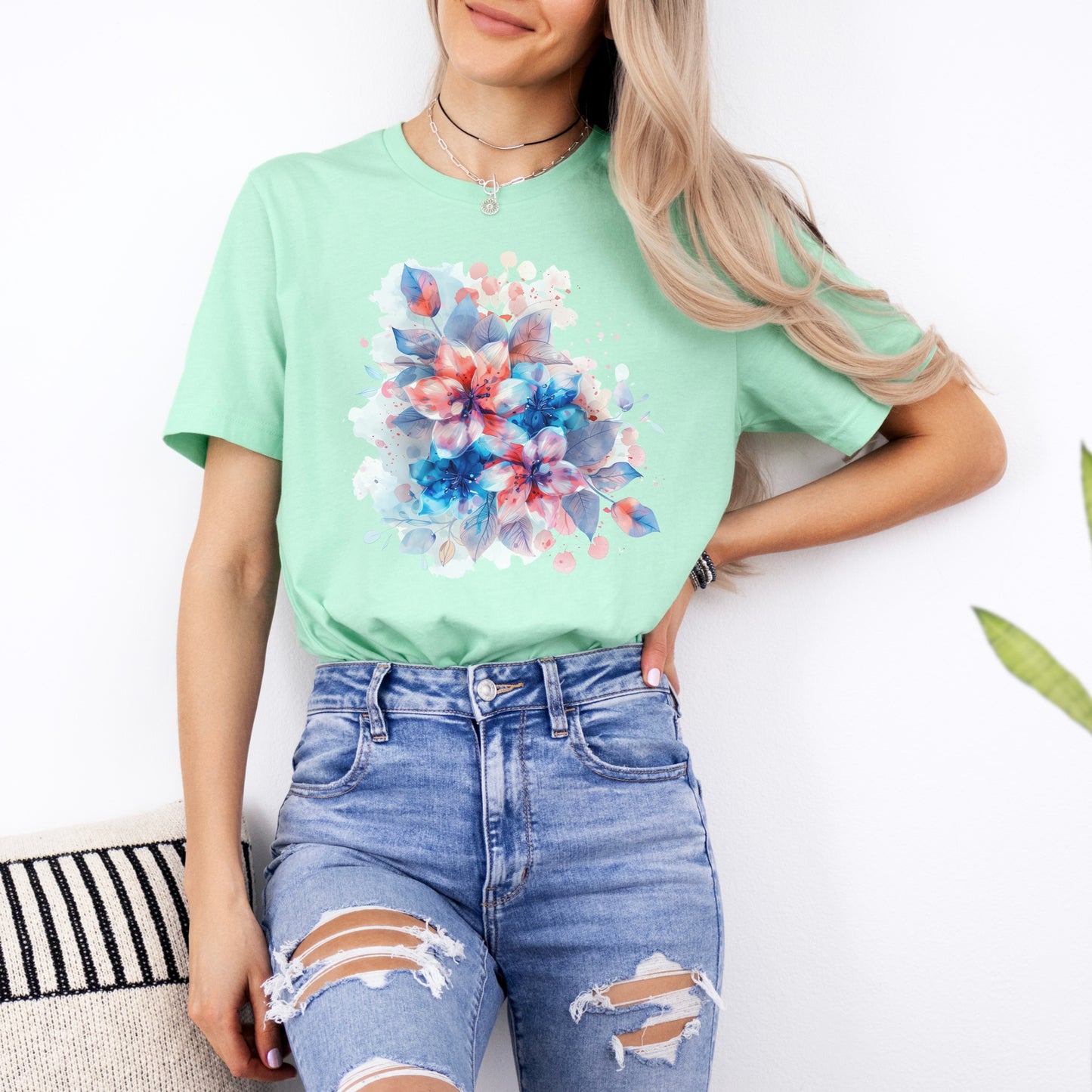 Mandala Lotus Floral Graphic T-Shirt 🌺✨