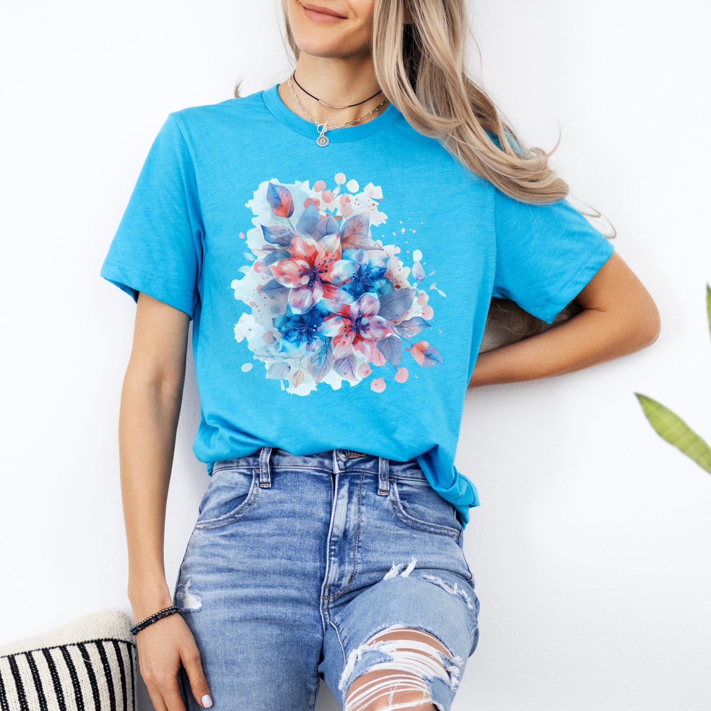 Mandala Lotus Floral Graphic T-Shirt 🌺✨