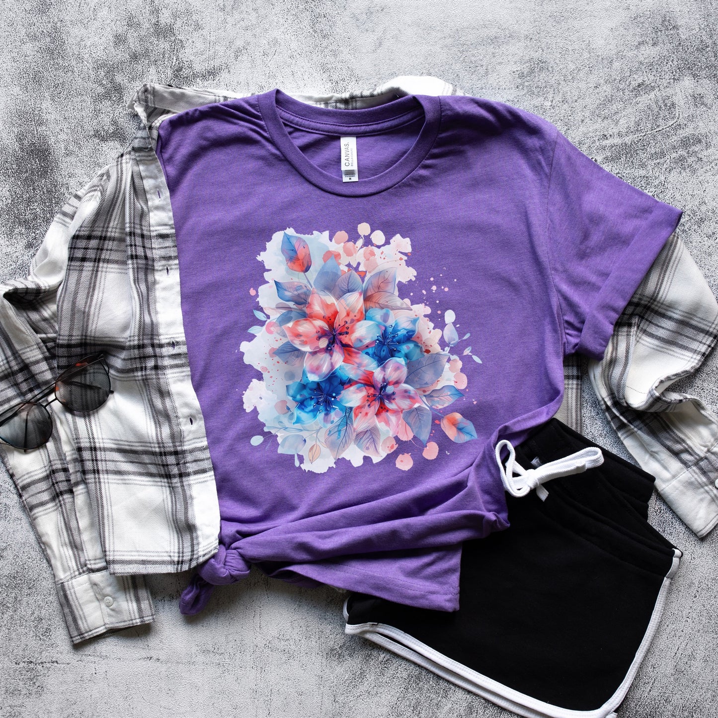 Mandala Lotus Floral Graphic T-Shirt 🌺✨