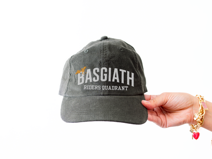 Basgiath Riders Quadrant Hat - Vintage Corduroy Cap