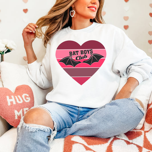 💘 Bat Boys Club Valentine's Sweatshirt - ACOTAR Inspired 🦇