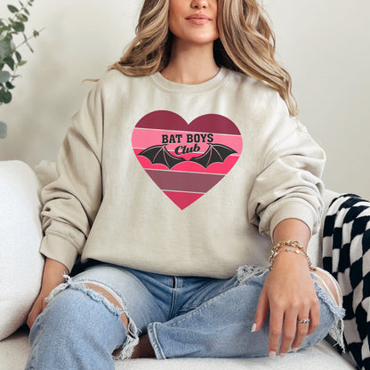 💘 Bat Boys Club Valentine's Sweatshirt - ACOTAR Inspired 🦇