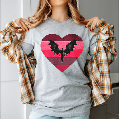 💖 ACOTAR Valentine's Day Tee - Bat Boys Edition 🦇