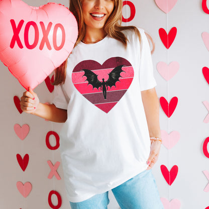 💖 ACOTAR Valentine's Day Tee - Bat Boys Edition 🦇