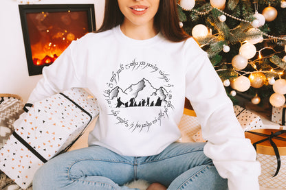 🧙‍♂️ Lord of the Rings Fellowship Sweatshirt