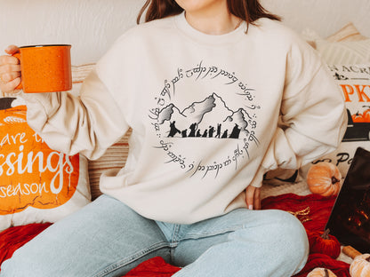 🧙‍♂️ Lord of the Rings Fellowship Sweatshirt