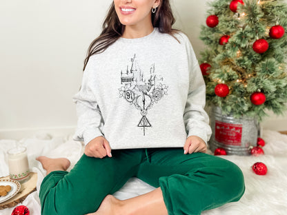 ✨ Harry Potter-Inspired "Magical World" Sweatshirt