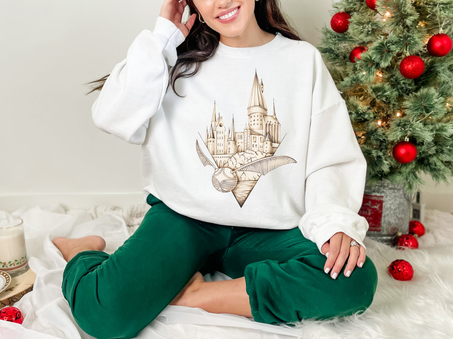 🧙‍♂️ Magical World Wizard Castle Sweatshirt 🏰✨