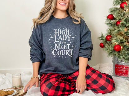 🌙 High Lady of the Night Court Sweatshirt