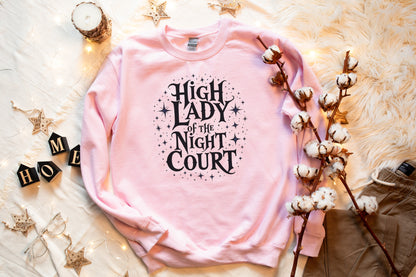 🌙 High Lady of the Night Court Sweatshirt