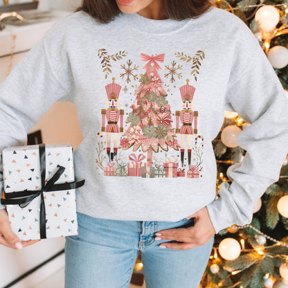 Nutcracker Ballet Pink Christmas Sweatshirt 🎄💖