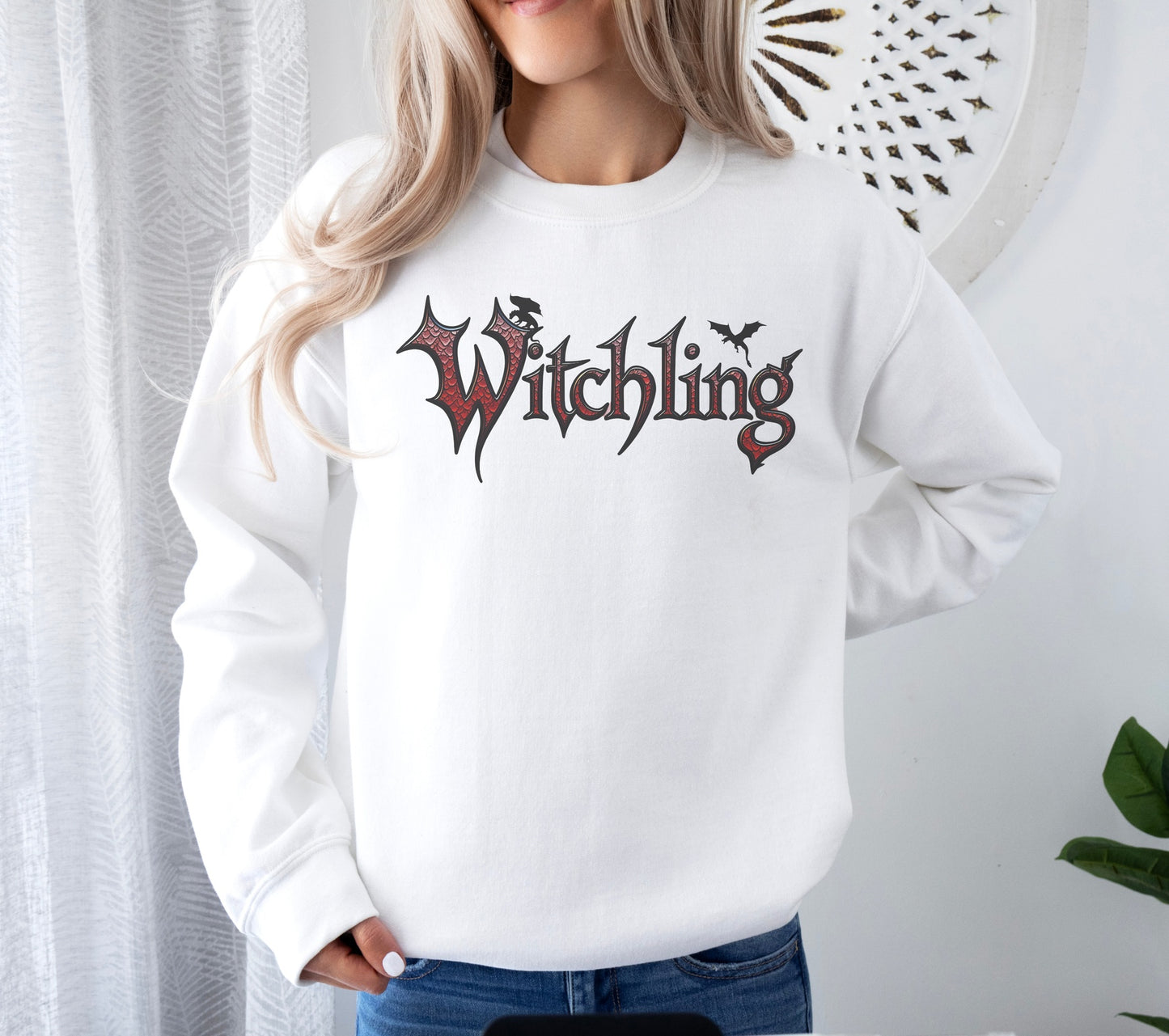 🧙‍♀️ Witchling Graphic Sweatshirt | Throne of Glass-Inspired