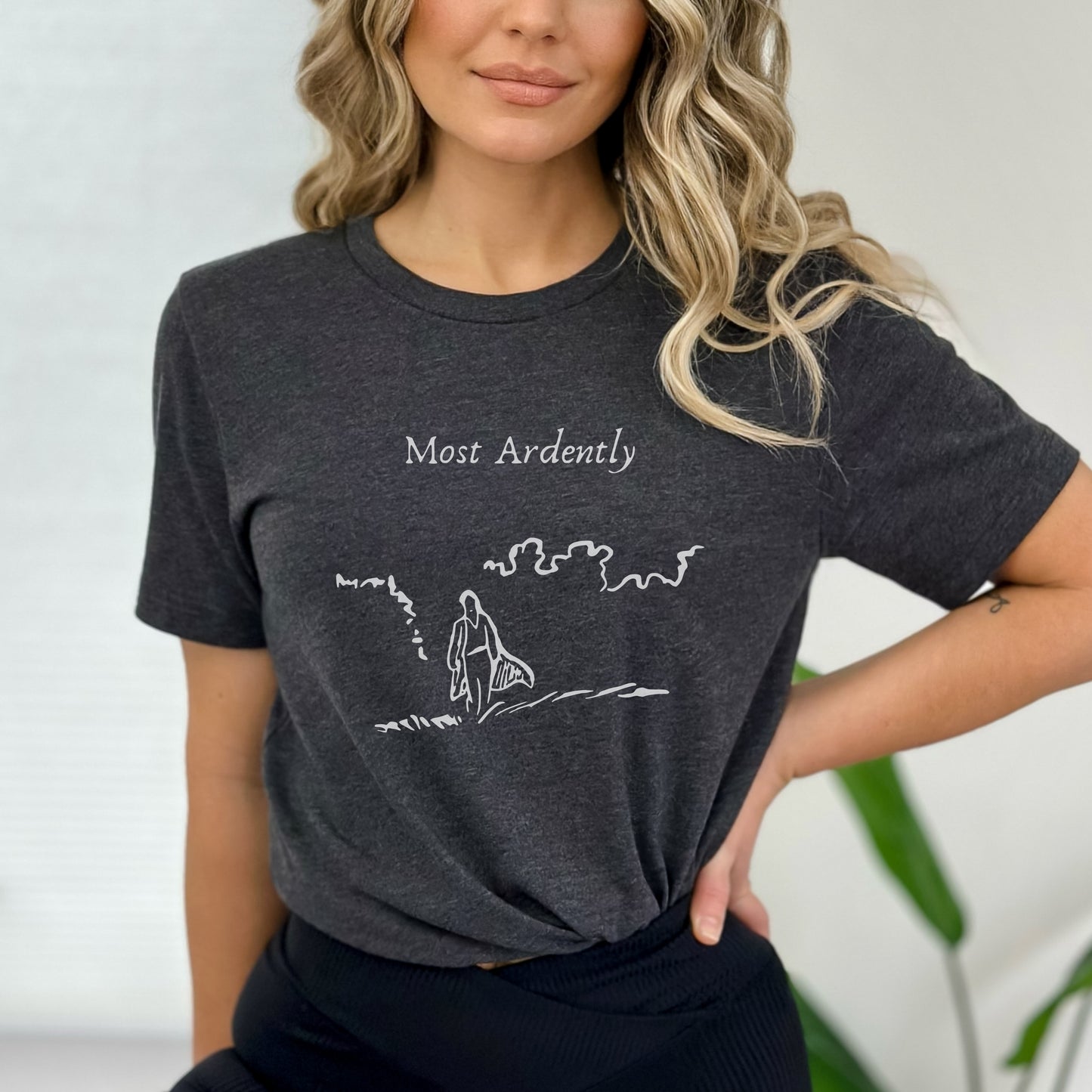 📚 Most Ardently - Pride and Prejudice T-Shirt for Literary Lovers 📚