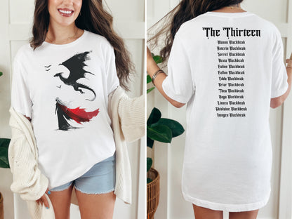 🖤 The Thirteen: Manon Blackbeak Tribute Tee 🖤