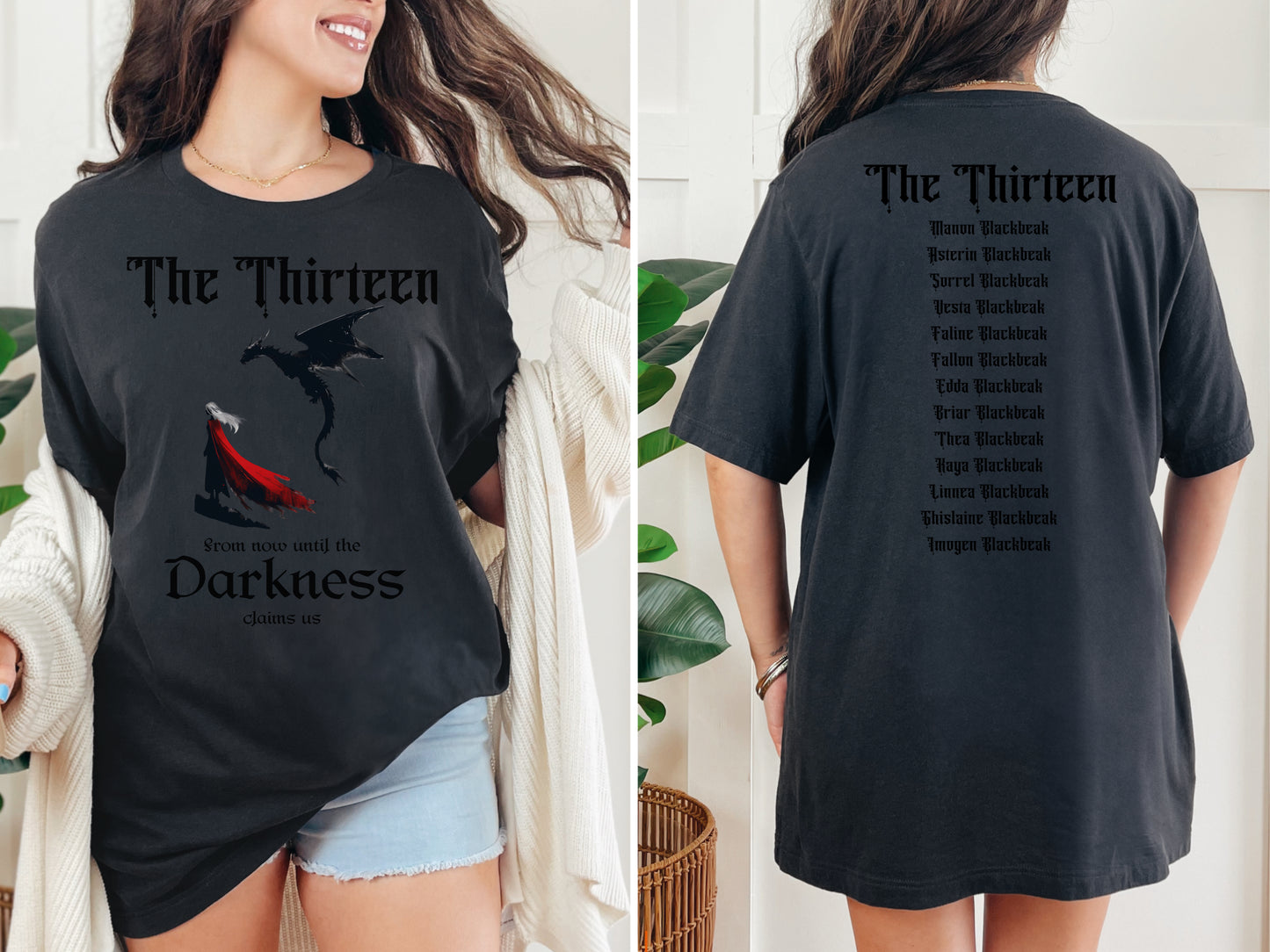 🖤 "The Thirteen" Darkness Claims Us Tribute Tee 🖤