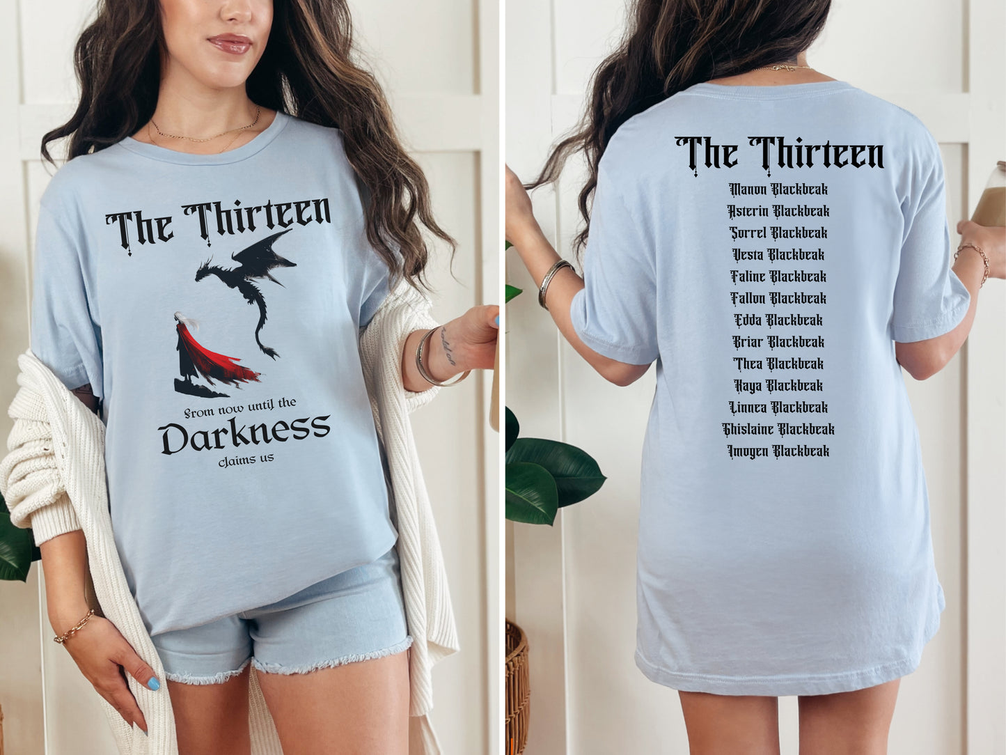 🖤 "The Thirteen" Darkness Claims Us Tribute Tee 🖤