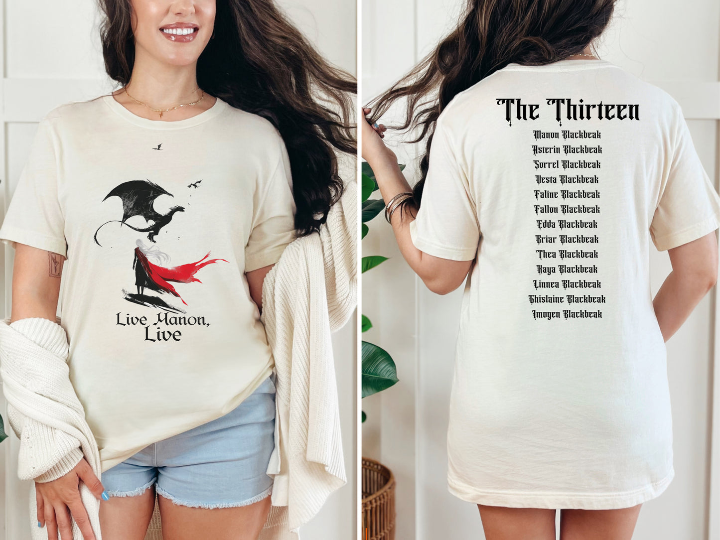 🖤 "Live, Manon, Live" The Thirteen Tribute Tee 🖤