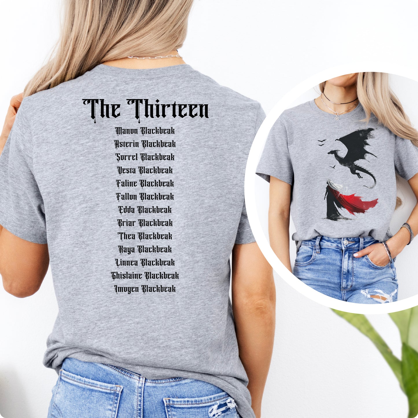 🖤 The Thirteen: Manon Blackbeak Tribute Tee 🖤