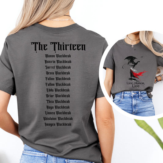 "Live, Manon, Live" The Thirteen Tribute Tee