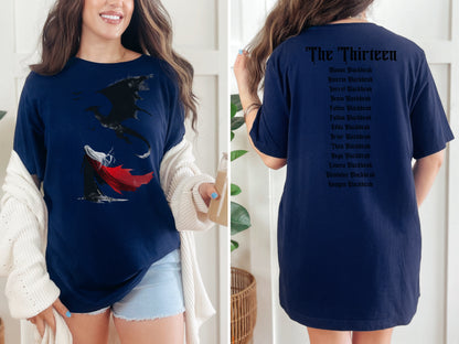 🖤 The Thirteen: Manon Blackbeak Tribute Tee 🖤