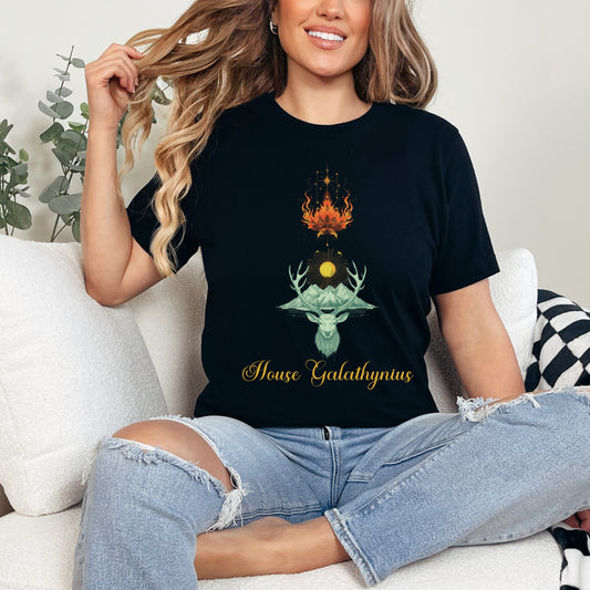 🔥 House Galathynius Tee - Throne of Glass Inspired Design 🔥