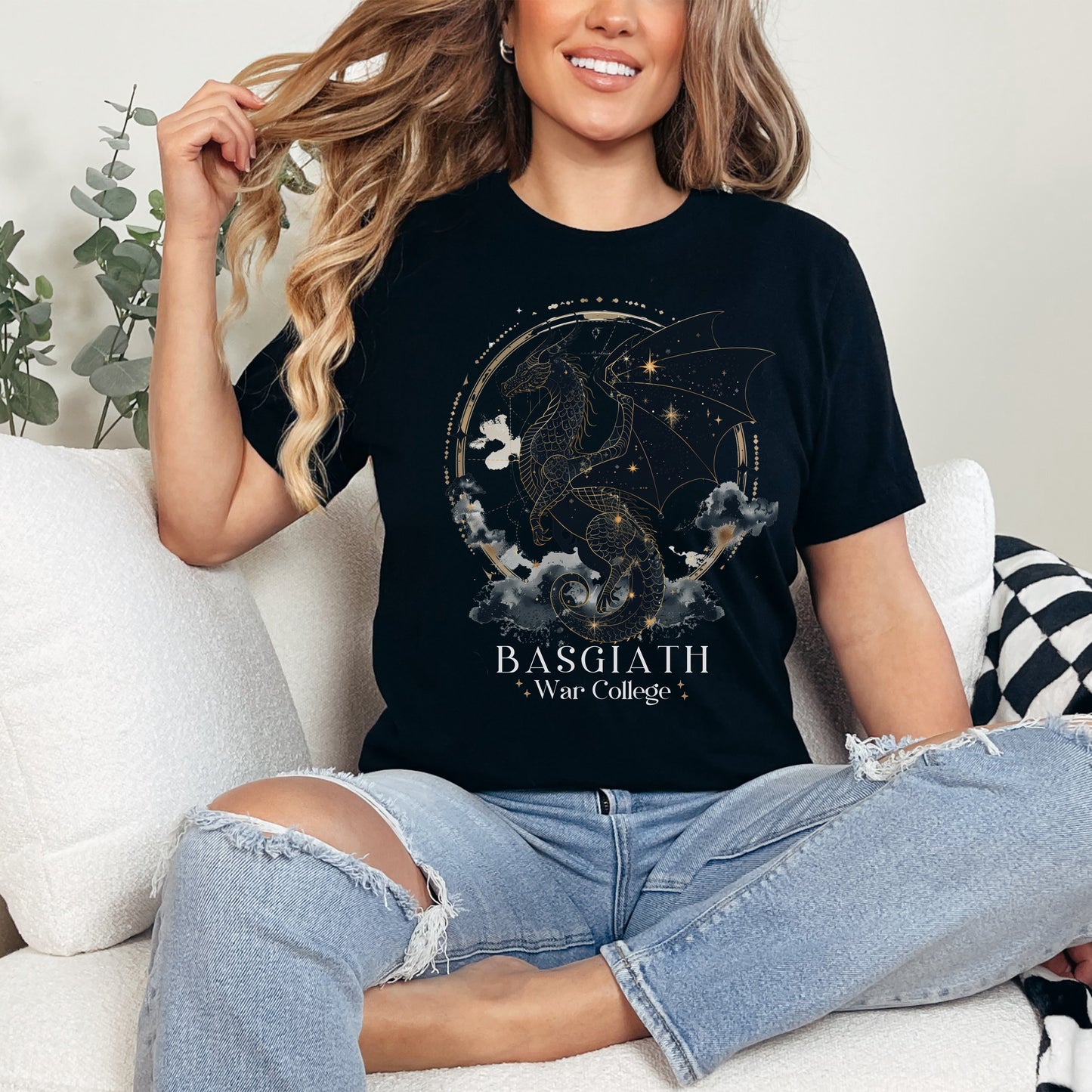 🐉 Basgiath War College Shirt - Embrace Your Inner Dragonrider with Fourth Wing Merch