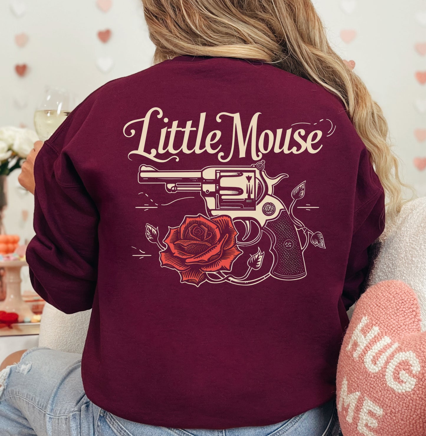 🐭 Little Mouse Sweatshirt – Embrace Boldness with a Touch of Elegance