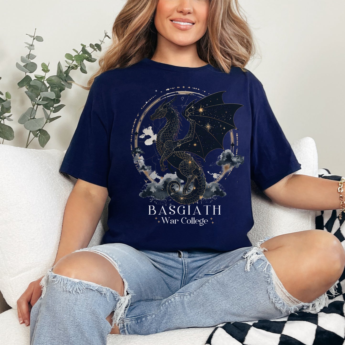 🐉 Basgiath War College Shirt - Embrace Your Inner Dragonrider with Fourth Wing Merch