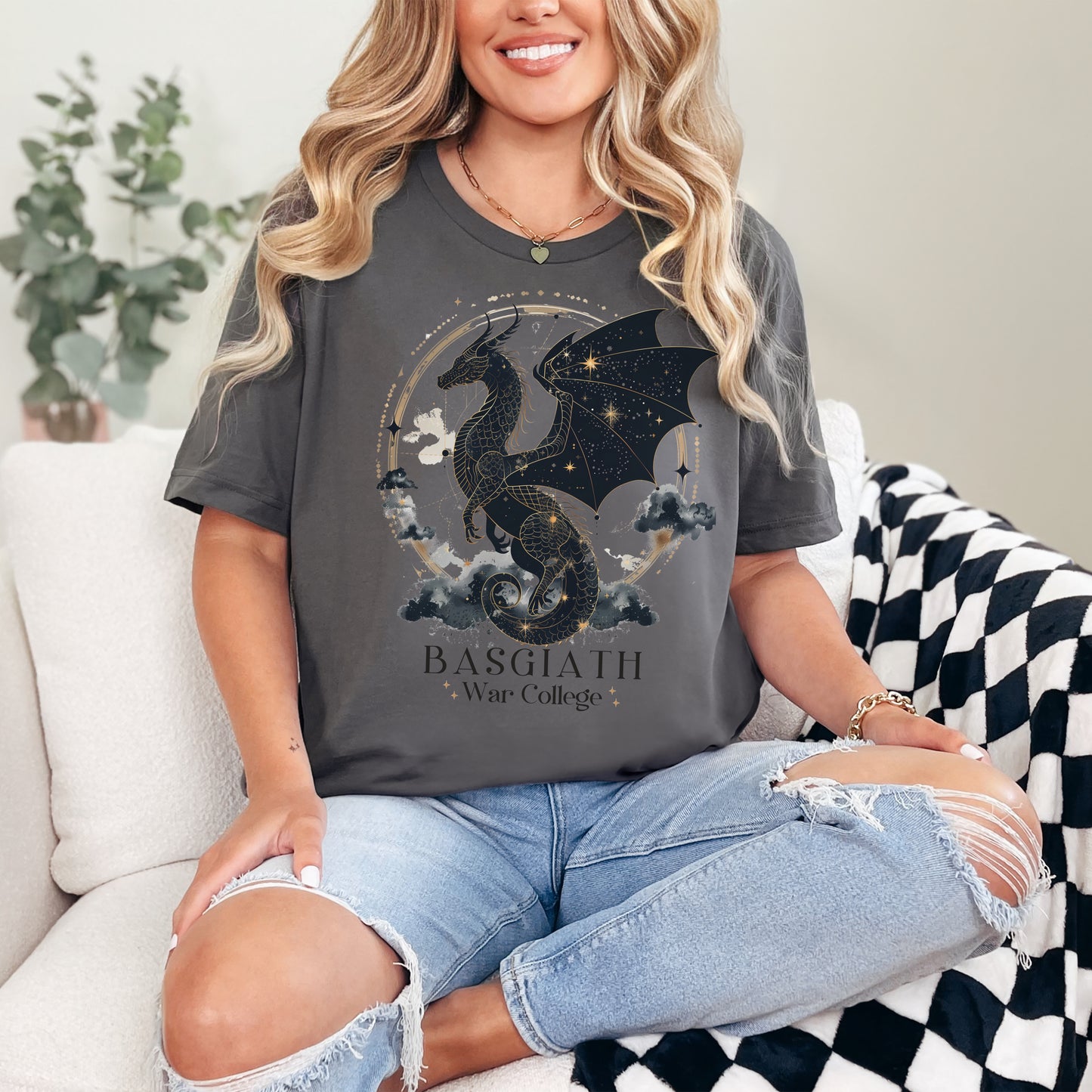 🐉 Basgiath War College Shirt - Embrace Your Inner Dragonrider with Fourth Wing Merch