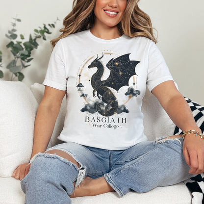 🐉 Basgiath War College Shirt - Embrace Your Inner Dragonrider with Fourth Wing Merch