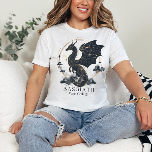 🐉 Basgiath War College Shirt - Embrace Your Inner Dragonrider with Fourth Wing Merch