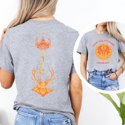 🔥 Aelin Galathynius Fireheart T-Shirt - Throne of Glass Inspired Apparel 🔥