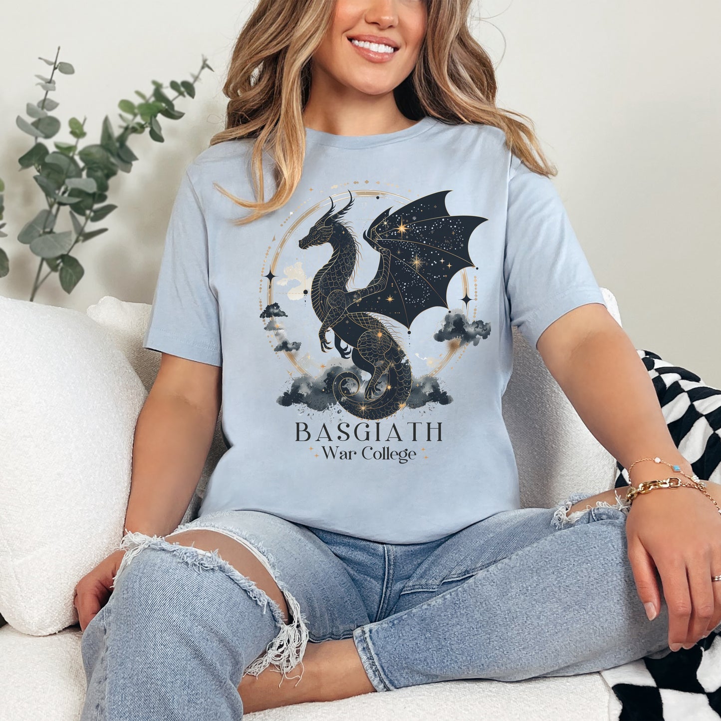 🐉 Basgiath War College Shirt - Embrace Your Inner Dragonrider with Fourth Wing Merch