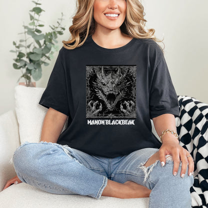 🐉 Manon Blackbeak T-Shirt – Unleash the Power of the Witchling