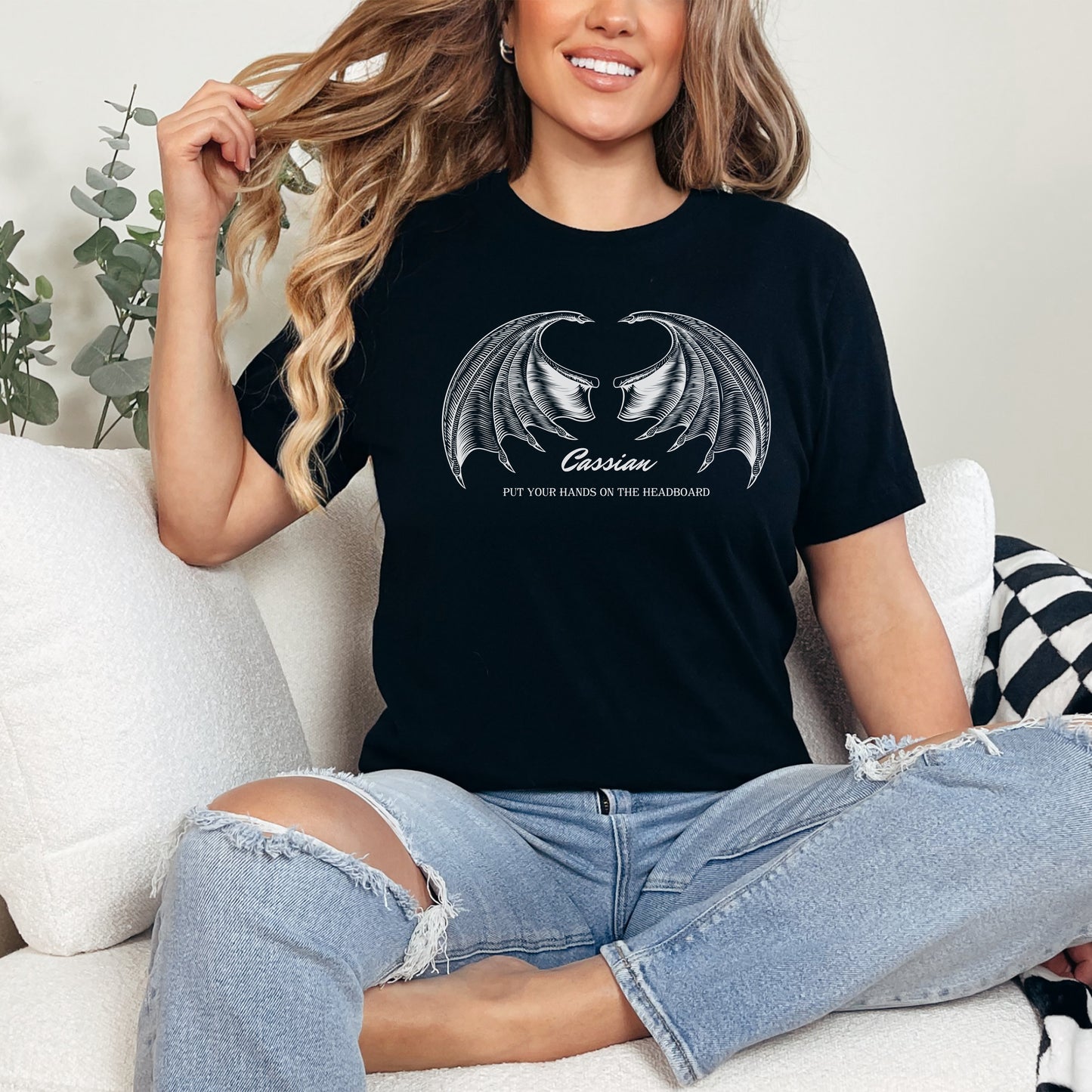 🦇 Cassian T-Shirt – For the Bold and the Brave