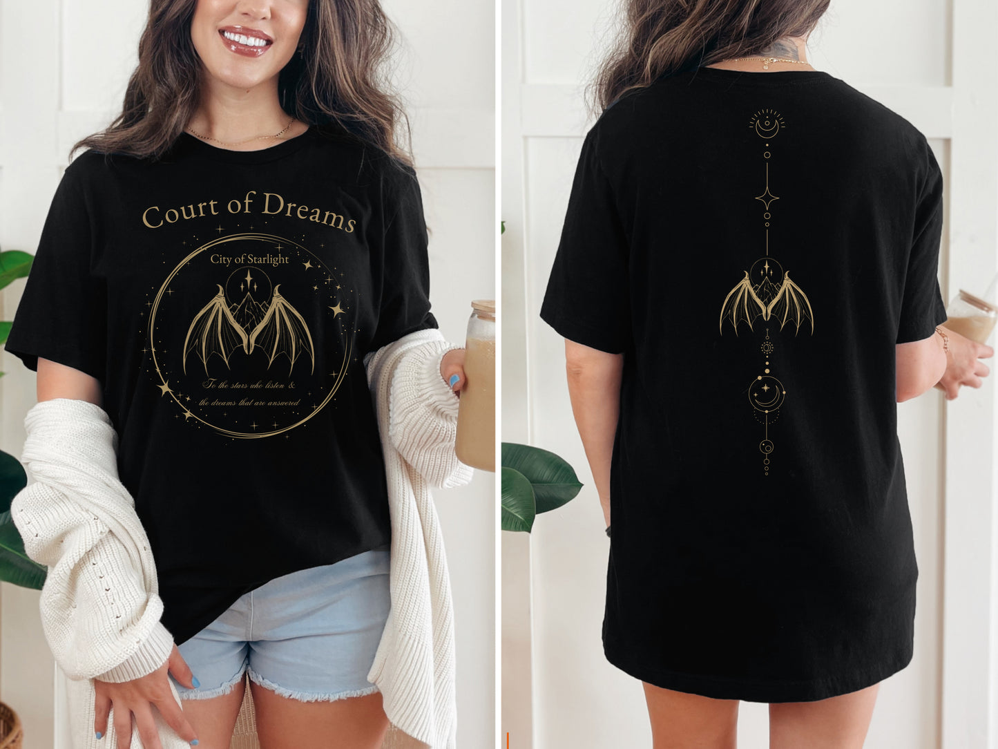 🌙 Court of Dreams T-Shirt – Embrace the Magic of Velaris