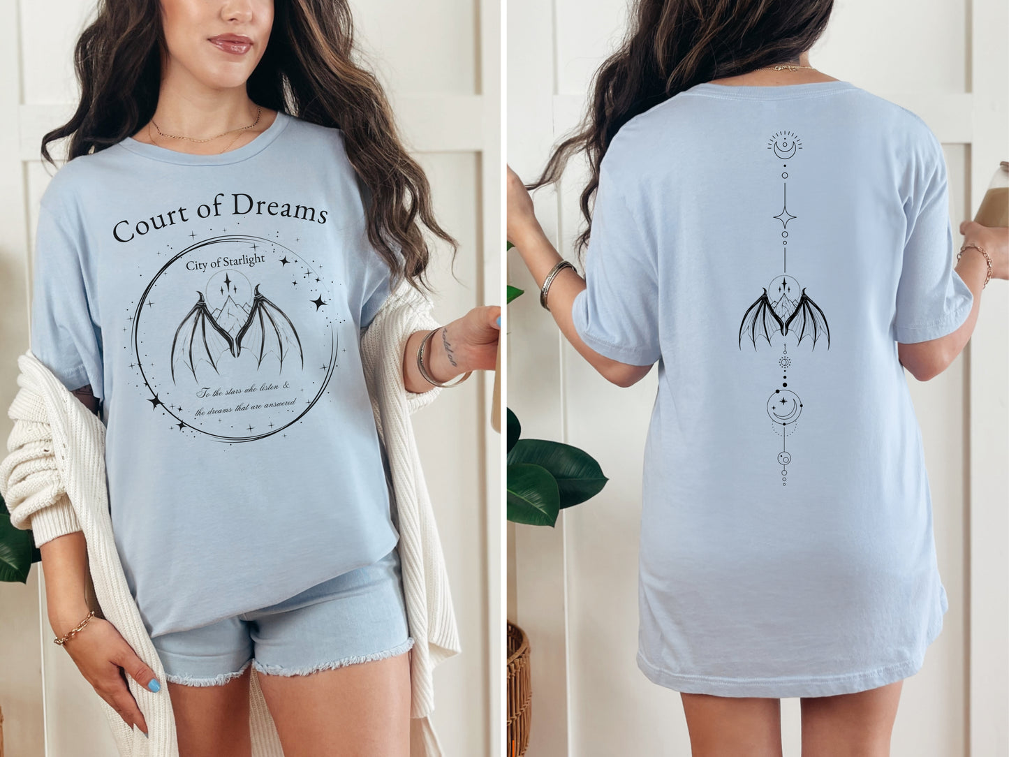 🌙 Court of Dreams T-Shirt – Embrace the Magic of Velaris