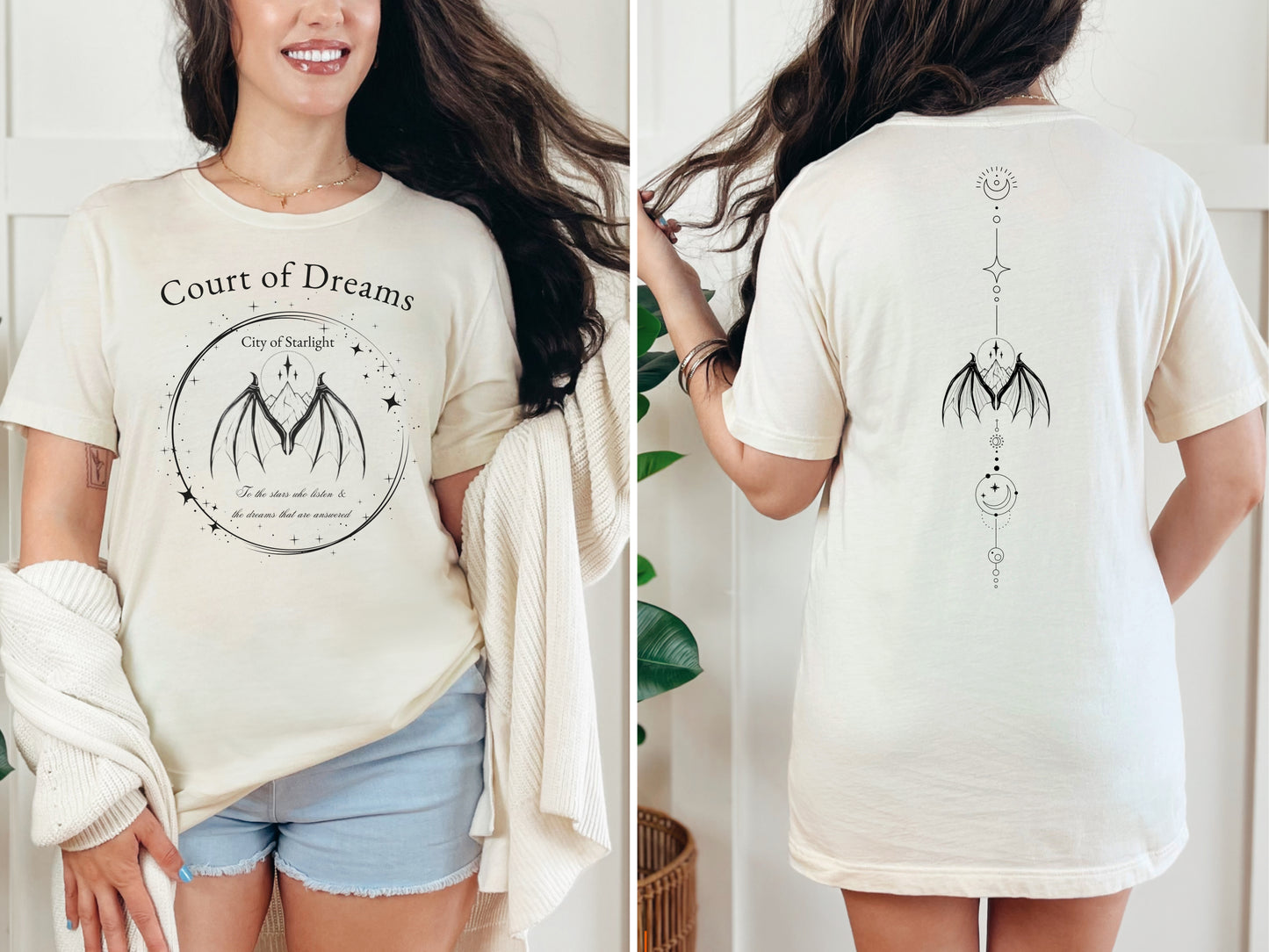 🌙 Court of Dreams T-Shirt – Embrace the Magic of Velaris