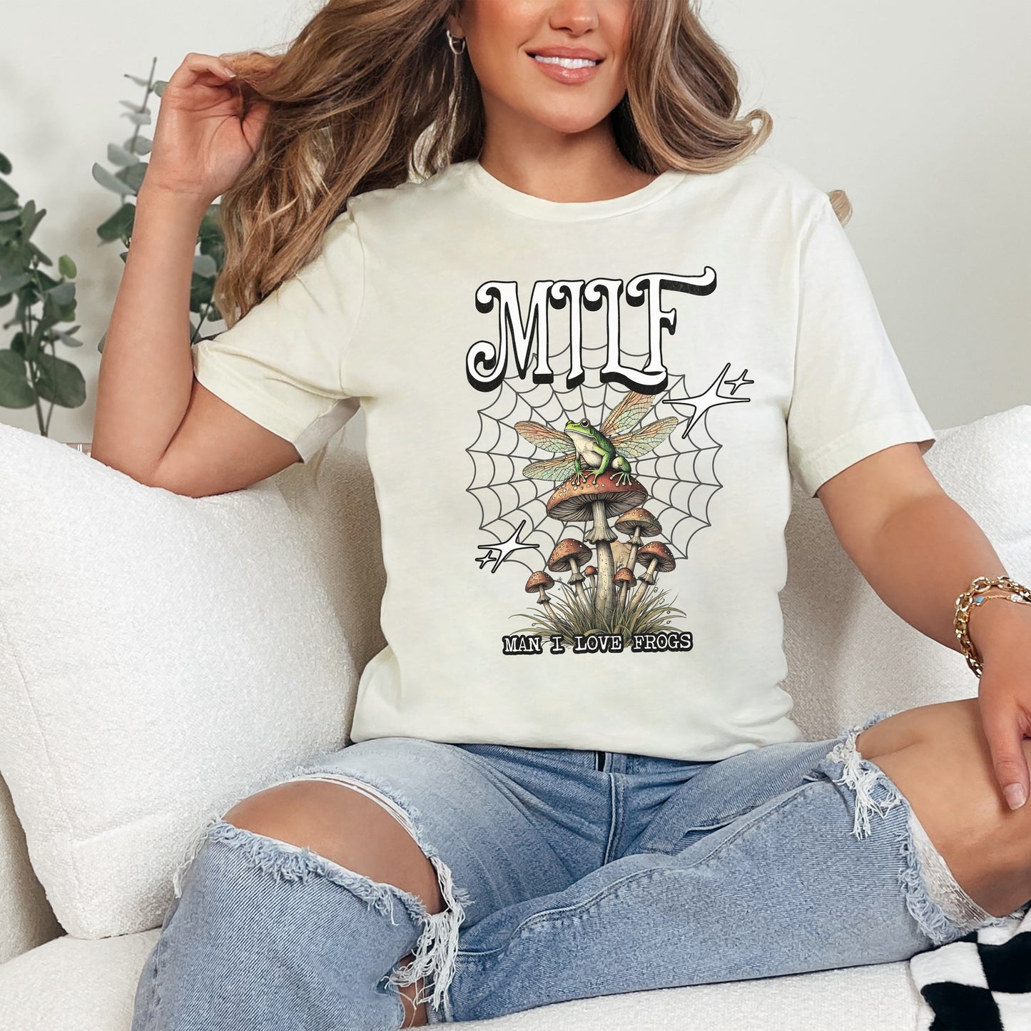 🐸 MILF Retro Frogcore T-Shirt