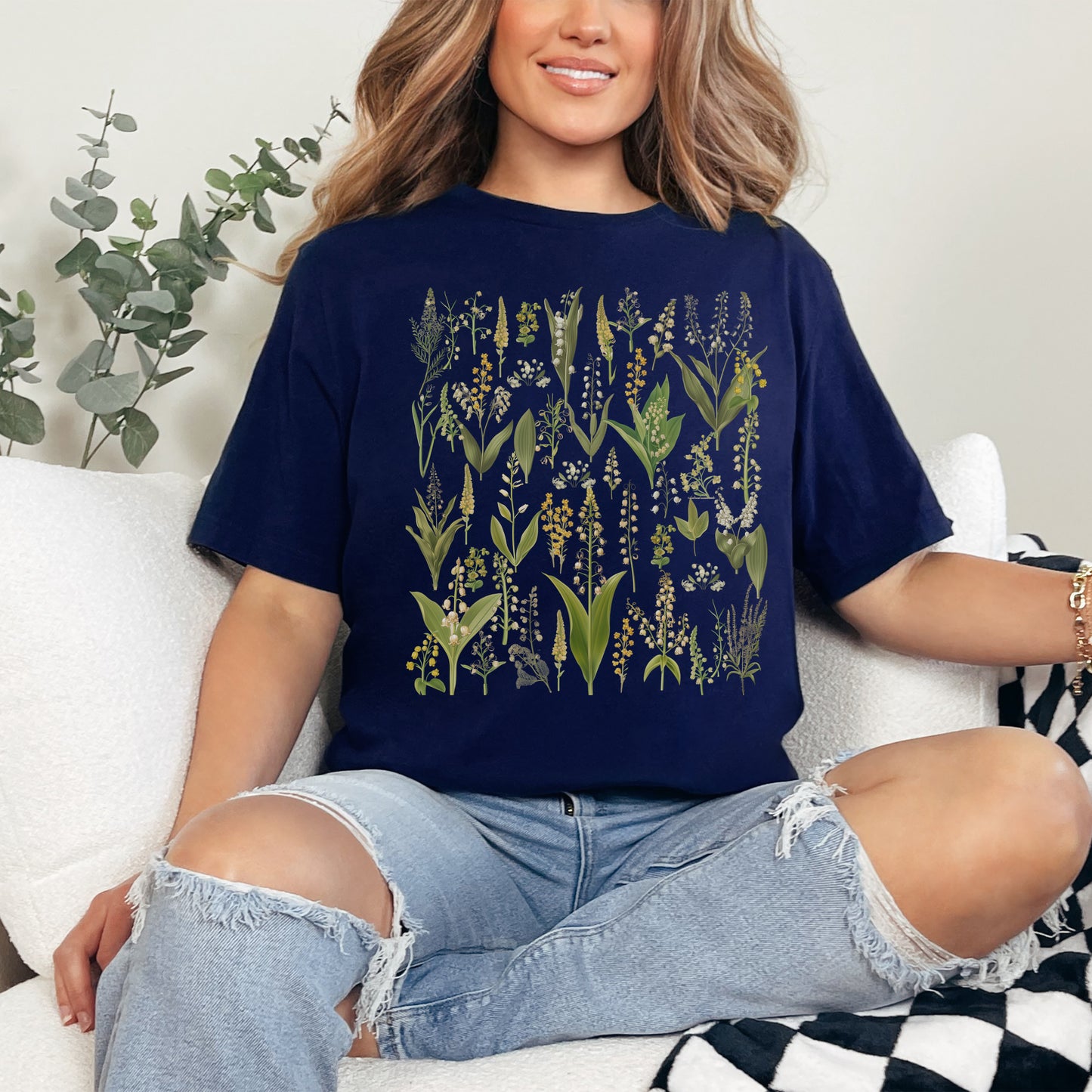 🌿 Boho Wildflower Botanical T-Shirt