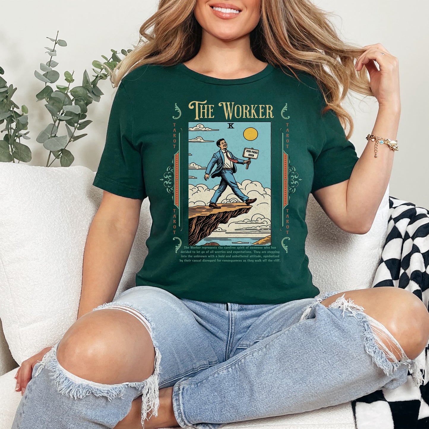 🃏 "The Worker Tarot" T-Shirt